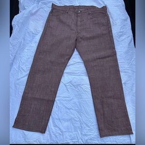 Levi's 501 Men's Jeans 42x32 Rust Red. Button Fly. White Oak Cone Denim.